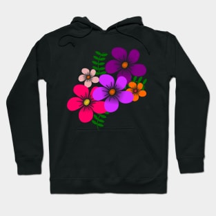 blooming flowers, nature, bouquet of flowers, blooms Hoodie